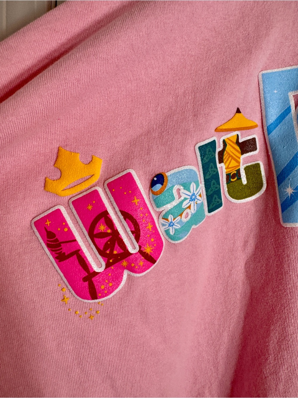 NWT Disney Parks Walt Disney World Princess Pink Spirit Jersey XXL - Picture 8 of 12